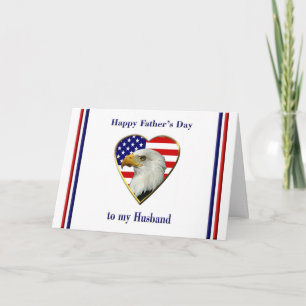 Father's Day for Military Husband Card