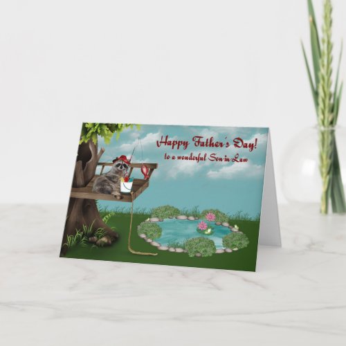 Fathers Day For Son_in_Law Greeting cards