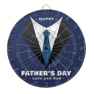 Father's Day. Formal Suit.  Dart Board