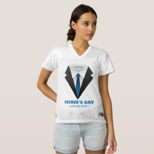 Father's Day. Formal Suit Women's Football Jersey