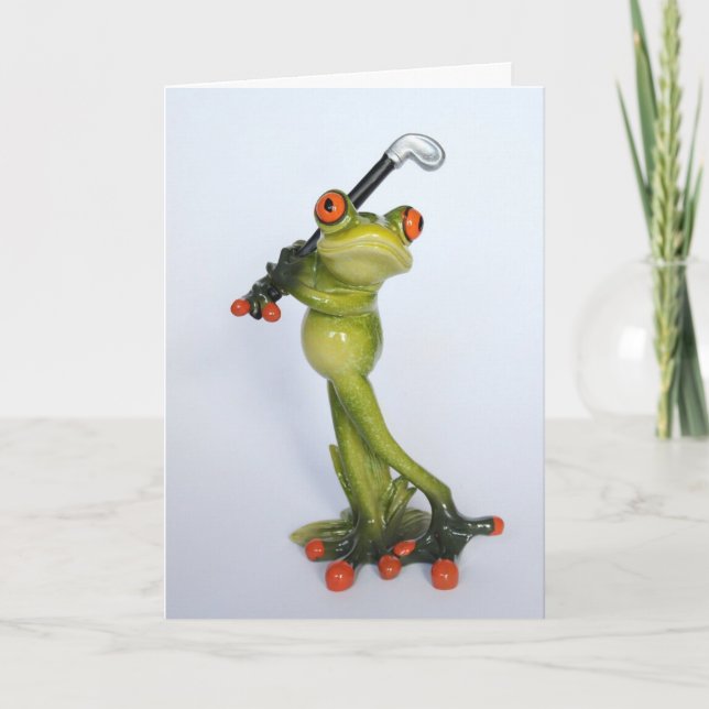 Father's Day Frog Card (Front)