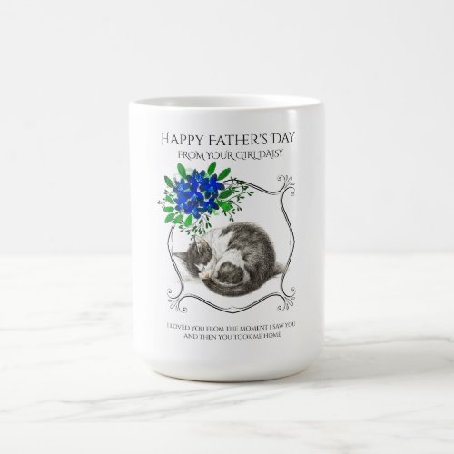 Fathers Day From The Cat  Coffee Mug