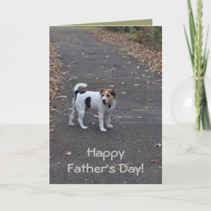 Fathers Day from the Dog Card