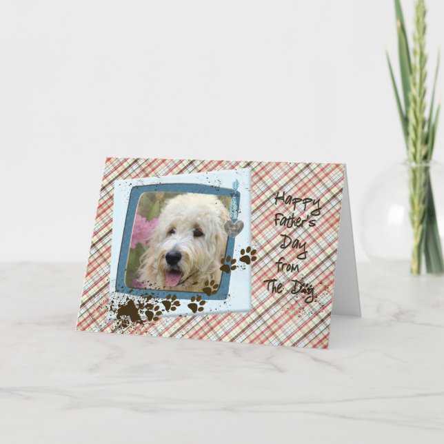 Father's Day from the Dog Card (Front)