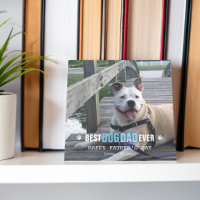 Father's Day From Your Dog Photo Flat