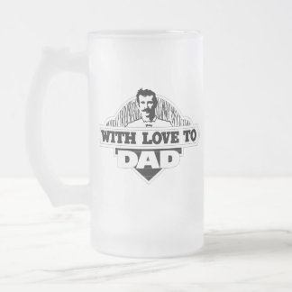Fathers Day Frosted Beer Mug