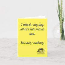 Fathers Day Funny Dad Joke Card