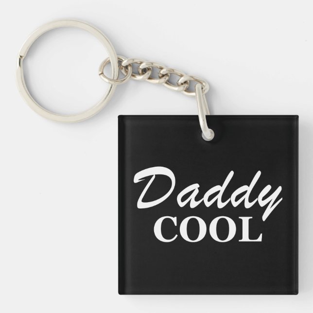 fathers day funny gifts keychain (Front)