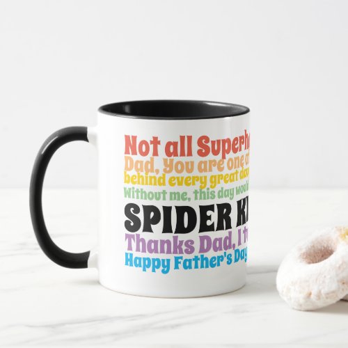 Fathers Day Funny Quotes Wishes from Daughter Mug