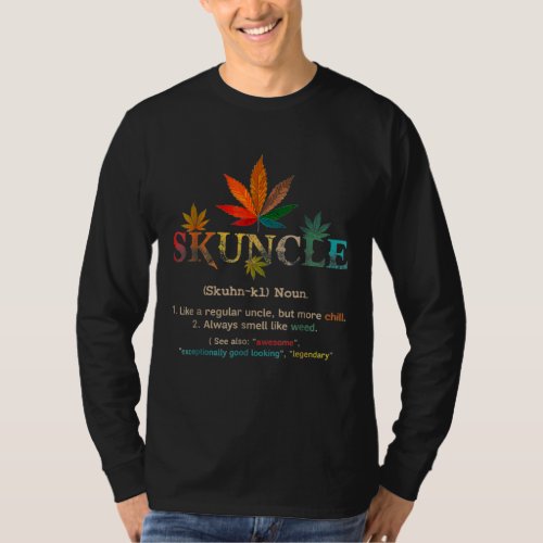 FATHERS DAY Funny Retro Vintage UNCLE WEAR SKUNCL T_Shirt