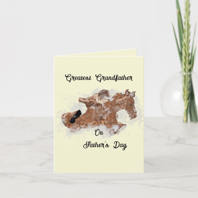 Father's Day G Card  :  Dusty Win  (Front)