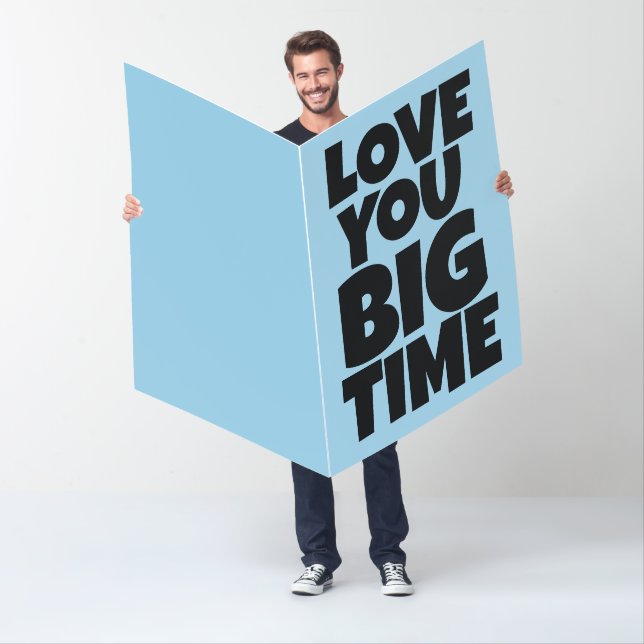 FATHER'S DAY GIANT BIGGEST OVERSIZED CARD (In Situ)