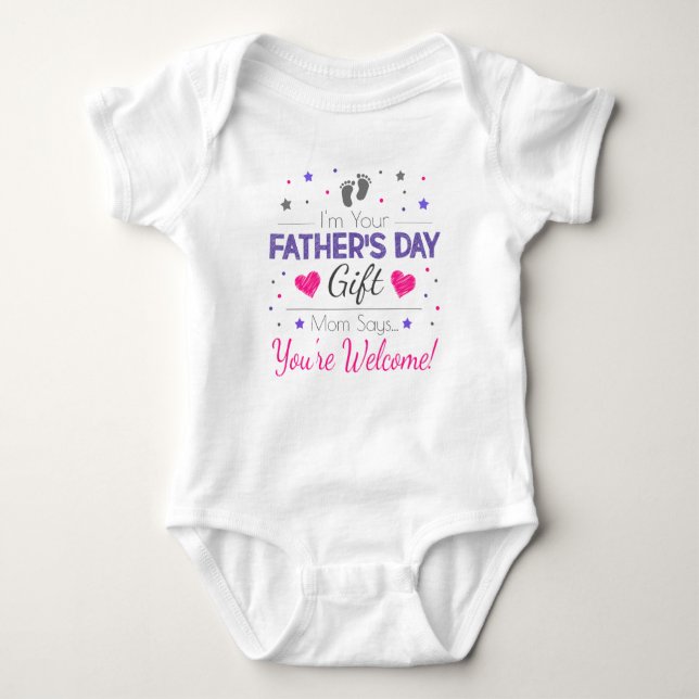 Father's Day Gift - Baby Bodysuit (Front)