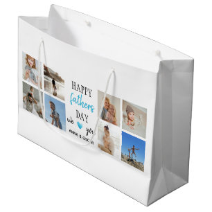 Father's Day Gift Bag   Personalized Photos
