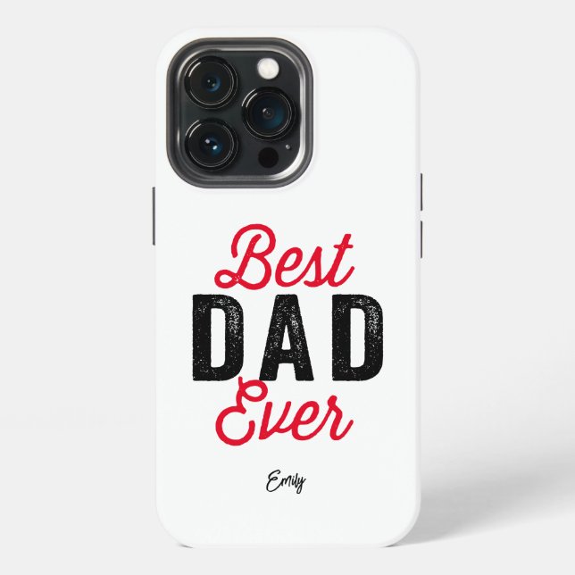Fathers Day Gift for Dad  Iphone Case (Back)
