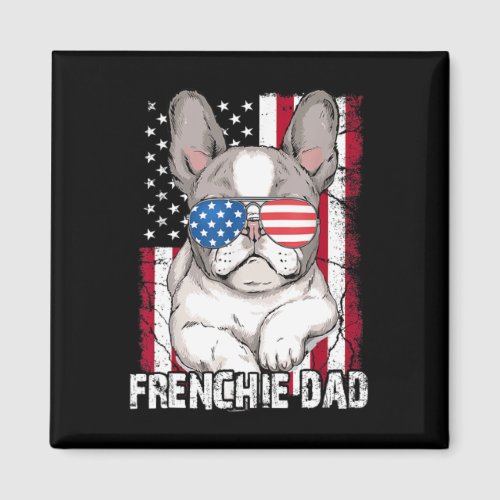 Fathers Day Gift French Bulldog Dog Frenchie Dad 4 Magnet