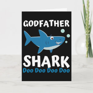 Fathers Day Gift From Godson Goddaughter - Godfath Card