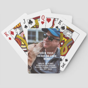 Father's Day Gift-Idea, Custom Personalized Poker Cards