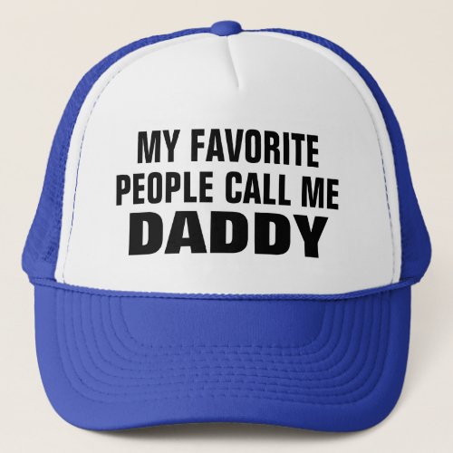 Fathers Day gift idea for dad _ Funny daddy Trucker Hat