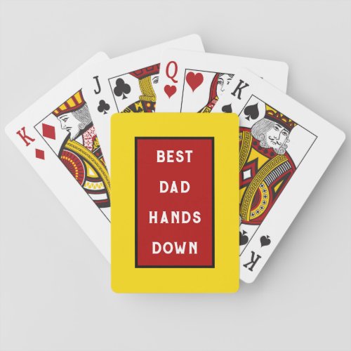 Fathers Day Gift Ideas Playing Cards