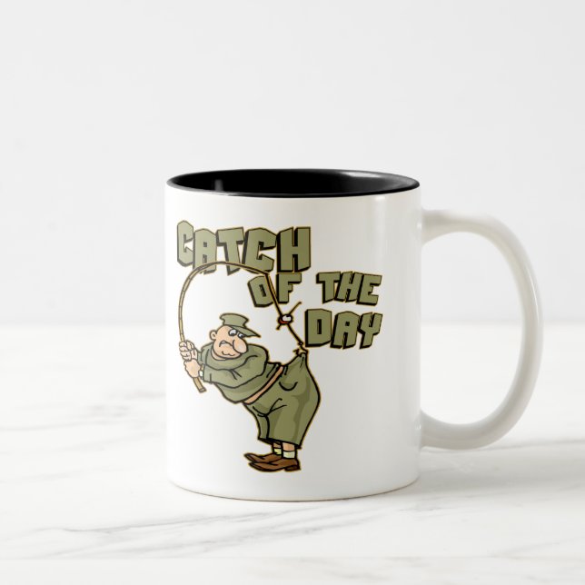 Fathers Day Gift Ideas Two-Tone Coffee Mug (Right)