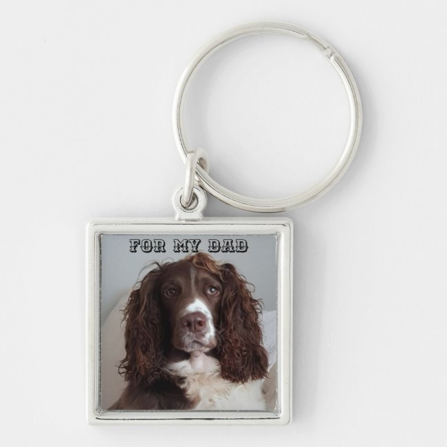 Fathers day gift keyring