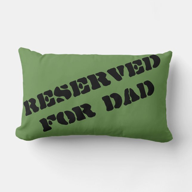 Father's Day Gift Lumbar Pillow (Front)