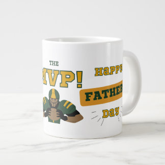 Father's Day Gift - Most Valuable Papa Unique Giant Coffee Mug