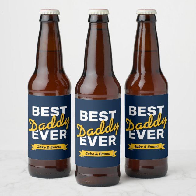 Father's Day Gift | Personalized Beer Label (Bottles)