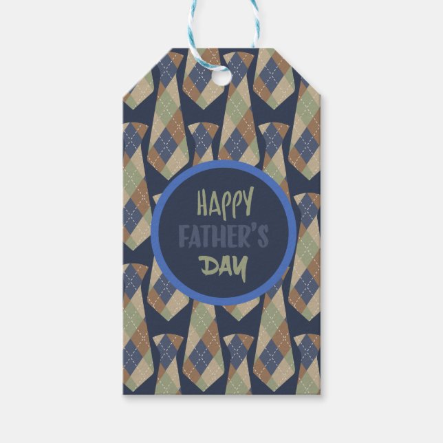 Father's Day  Gift Tags (Front)