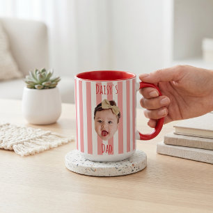Father's Day Gifts for Dad Baby Face Mug
