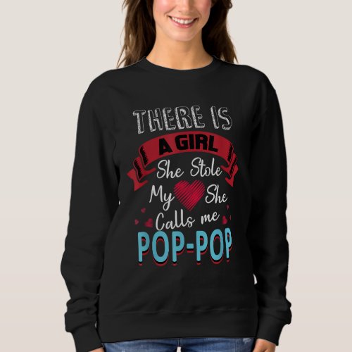 Fathers Day Gifts for Pop_pop from Daughter New D Sweatshirt