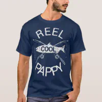  Reel Cool Pappy Fish Fishing Shirt Father's Day T