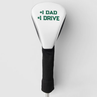 Father's Day Golf Club Cover - #1 Dad #1 Drive