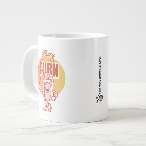 Fathers Day Golf Dad Funny Glizzy At The Turn Hot Giant Coffee Mug
