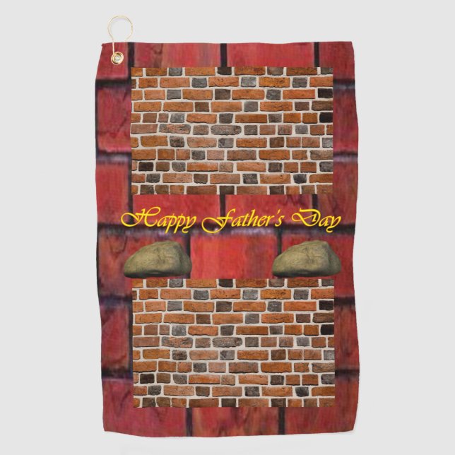 Father's Day Golf Towel (Front)