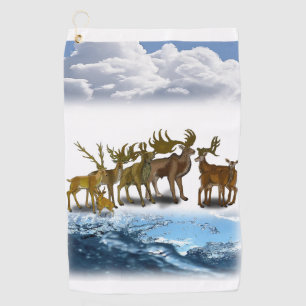 Father's Day Golf Towel