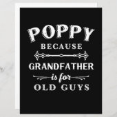 Father's Day | Grandfather Is For Old Guys (Front/Back)