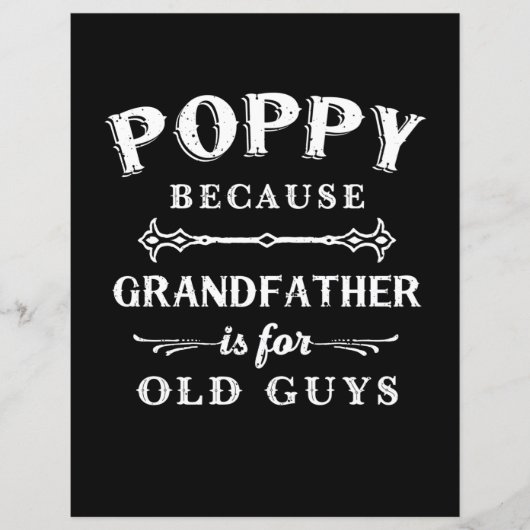 Father's Day | Grandfather Is For Old Guys (Front)