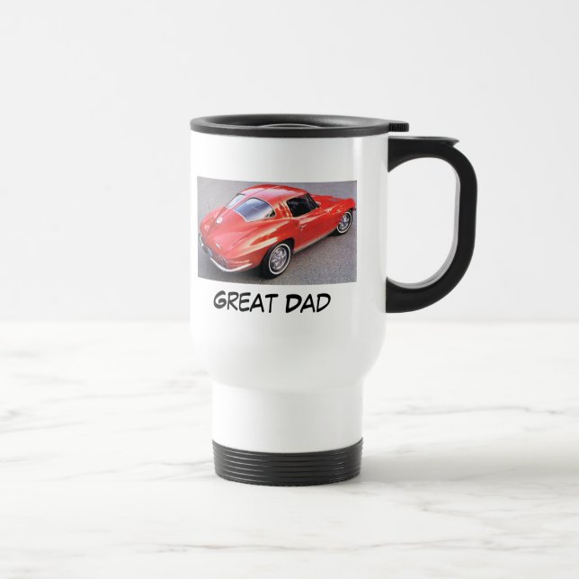 Father's Day Great Dad Travel Mug (Right)