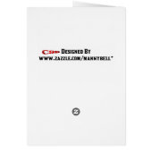 Father's Day Greeting Card (Back)