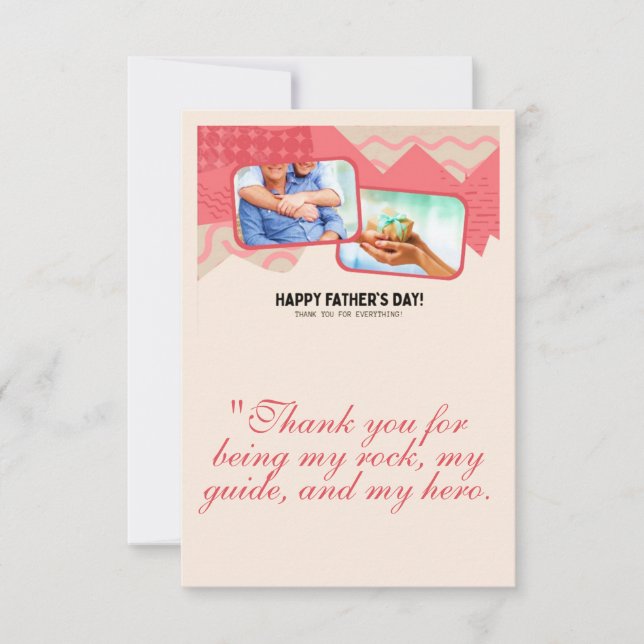 Father's Day Greeting card (Front)