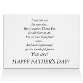Father's Day Greeting Card/Fishing (Inside Horizontal (Top))