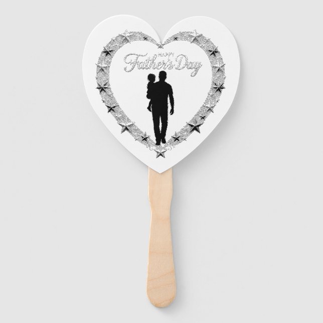 Father's Day Hand Fan (Front)