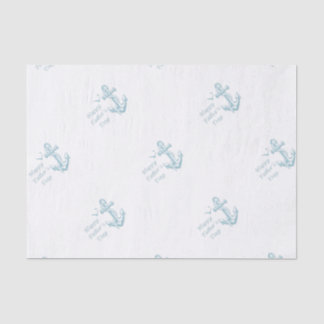 Father's Day - "Happy Father's Day" - Nautical Tissue Paper