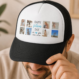 Father's Day Hat Gift Personalized Photos