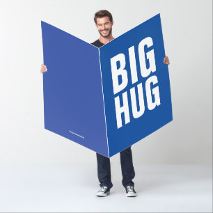 FATHER'S DAY HUG GIGANTIC HUGE GREETING Cards