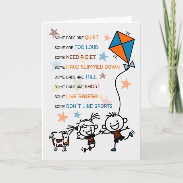 Father's Day Humor from the Kids Doodles Card (Front)