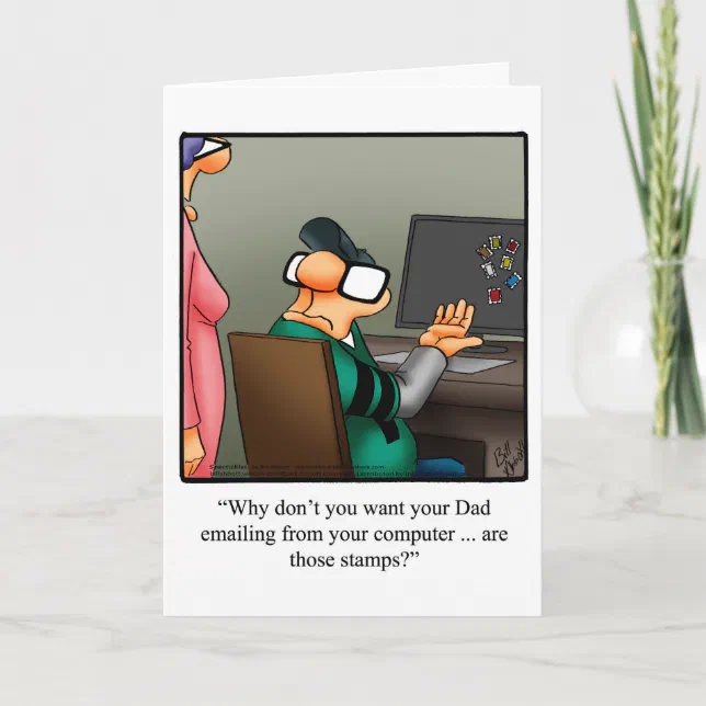 Father's Day Humor Greeting Card Zazzle — free download