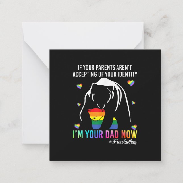 Father's Day | I Am Your Dad Now Note Card (Front)